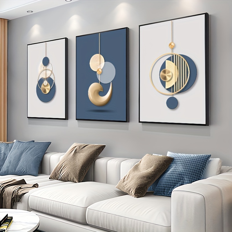 Luxury Lifestyle Furniture - 3 stks moderne muur kunst schilderij