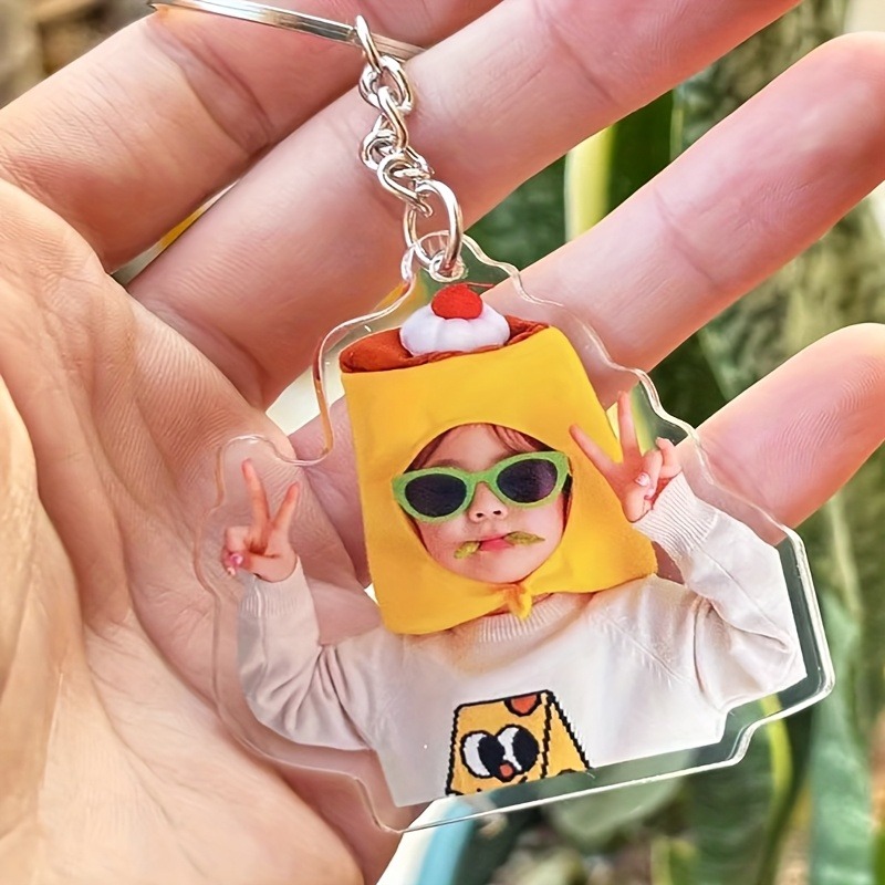 Personalized Engraved Gift - Gepersonaliseerde sleutelhangers met foto en tekst