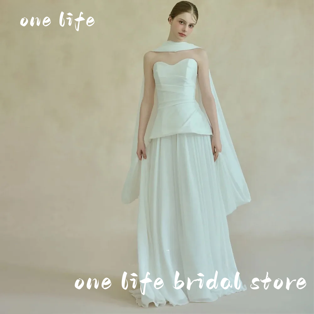Luxury Lifestyle Dress - ONE LIFE Sweetheart Elegante stijl Tuin