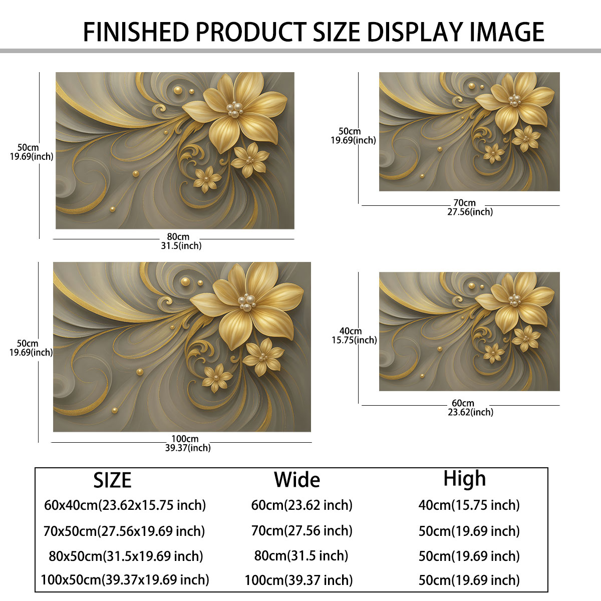 1 stuk Licht Luxe Gouden Bloem - Luxury Lifestyle Furniture recensie en prijs